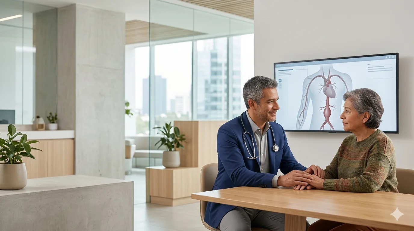 Especialista en el diagnóstico y tratamiento de aneurismas en CDMX