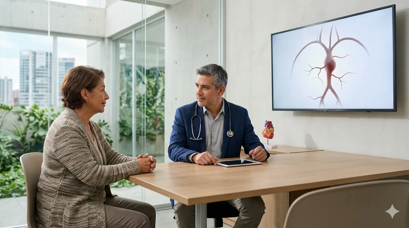 ¿Qué médico trata aneurismas?