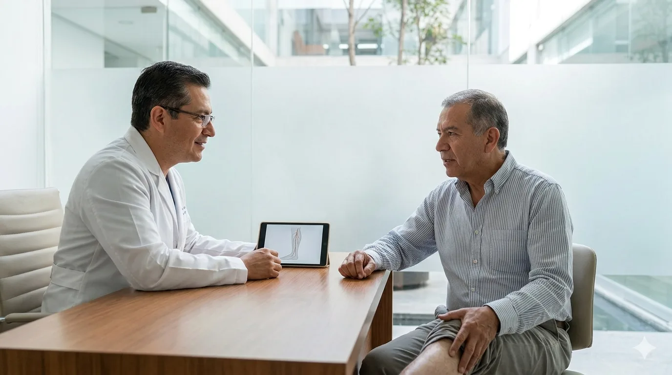 Especialista en el tratamiento de la claudicación intermitente en CDMX