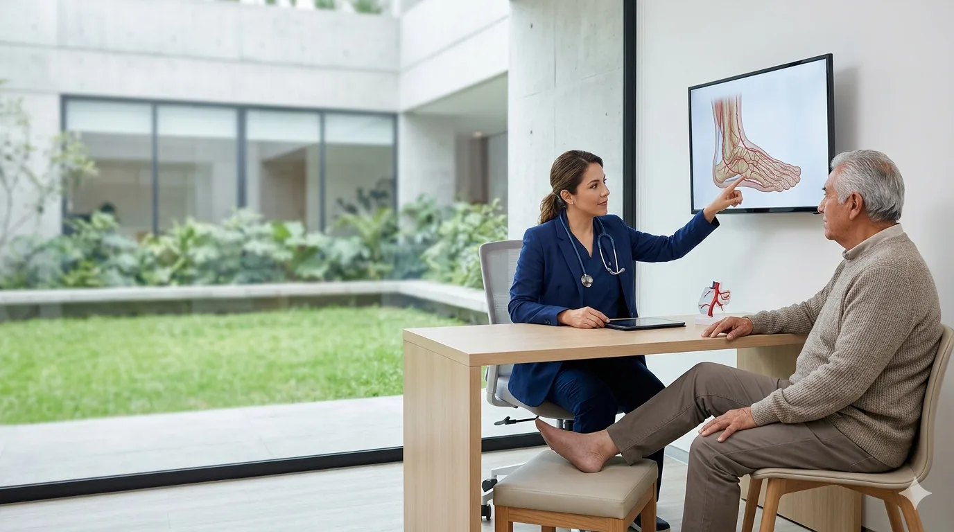 ¿Qué médico trata pie diabético?