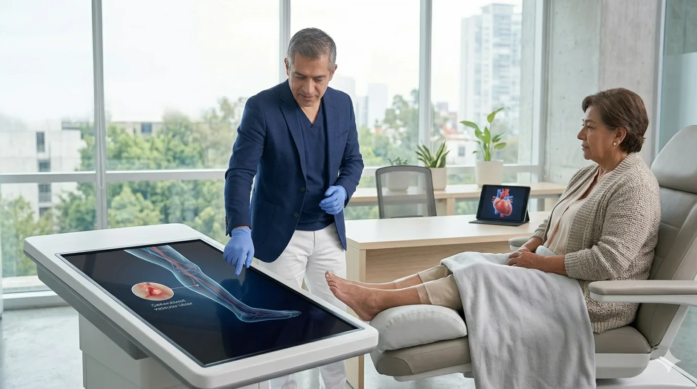 ¿Qué médico trata úlceras vasculares?