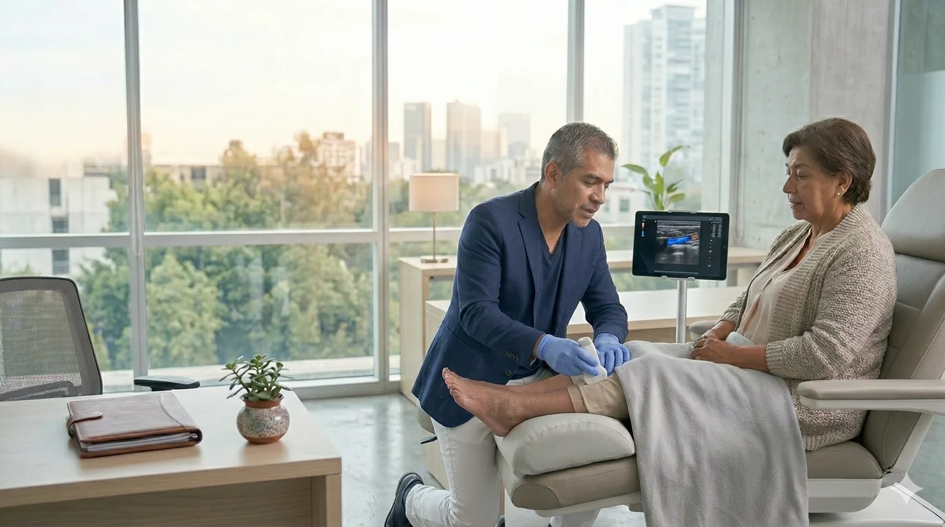 ¿Qué médico trata varices?